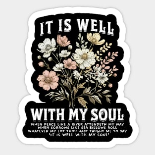 Boho Vintage Religious Christian Bible Verse Men Women- Christian Clothing For Men And Women with Quotes Sticker